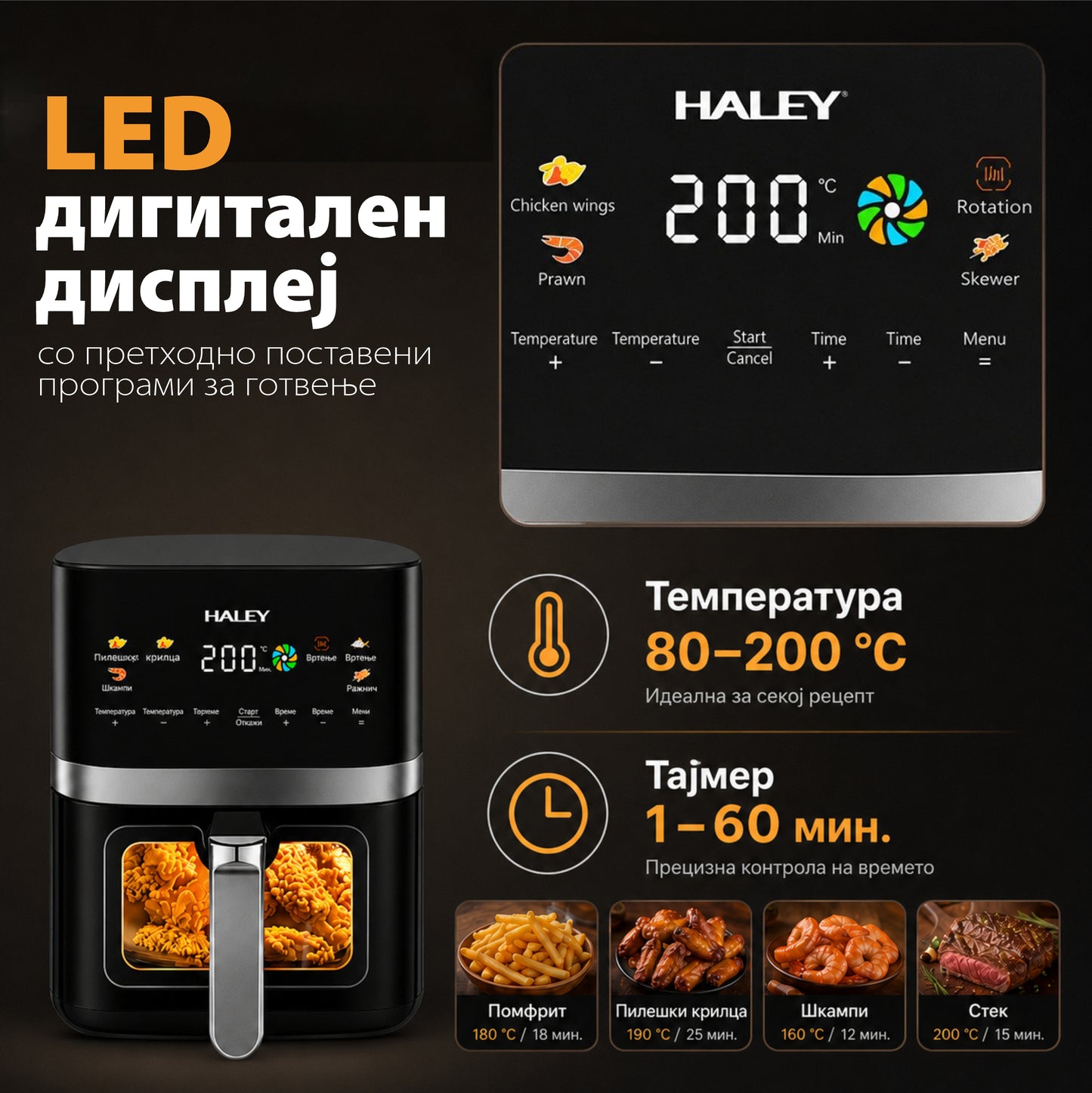 Air Fryer Haley HY-2566