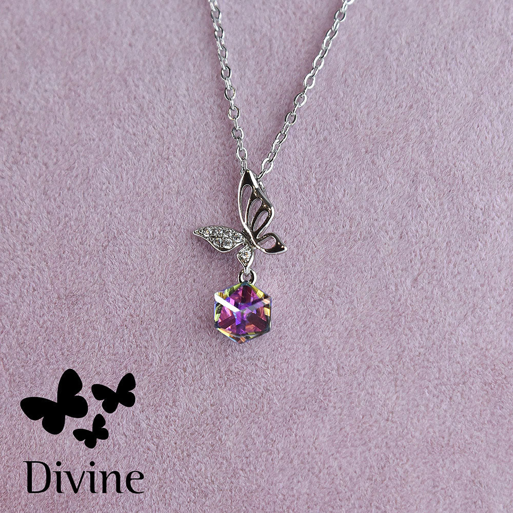 divine lance pink butterfly