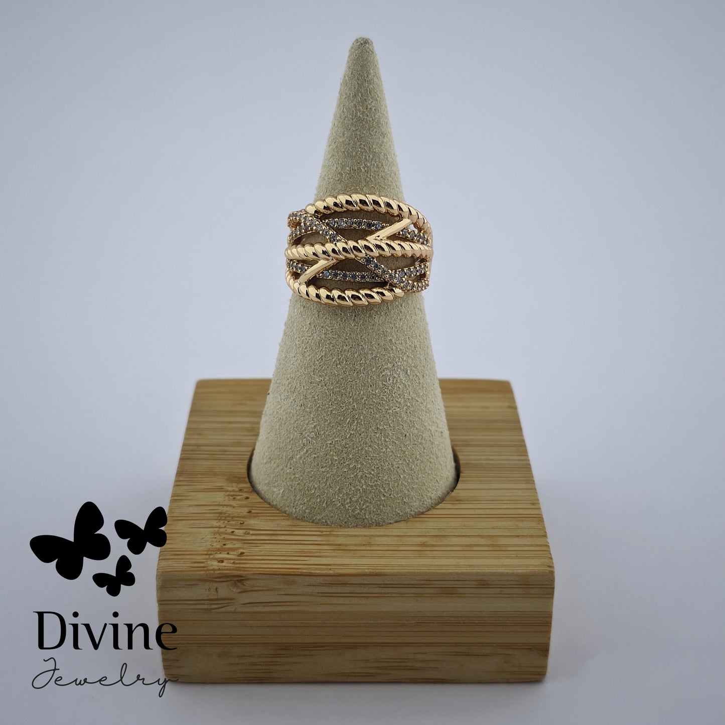 Divine Прстен “Golden Symphony”