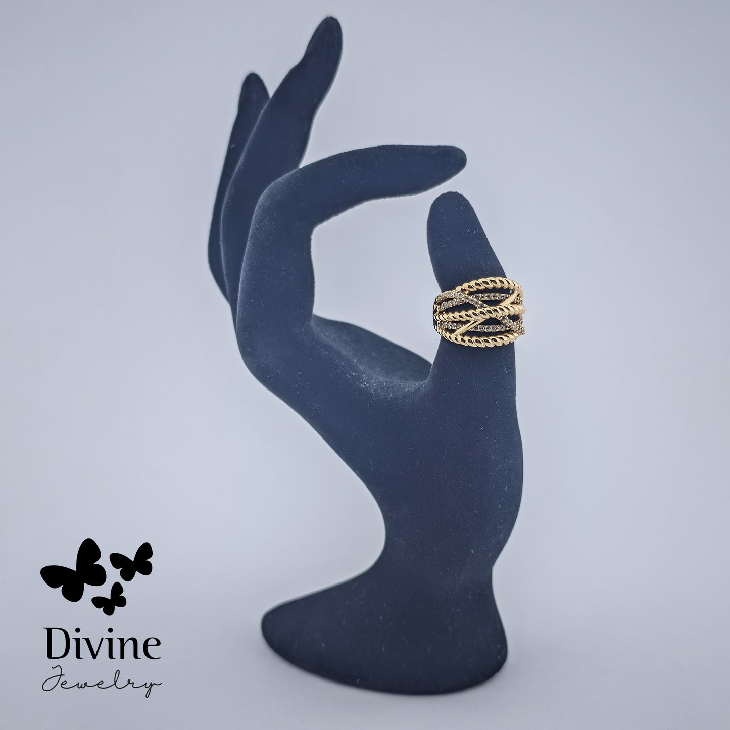 Divine Прстен “Golden Symphony”