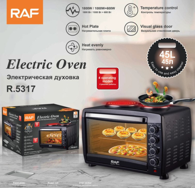 Електричен шпорет RAF 45L