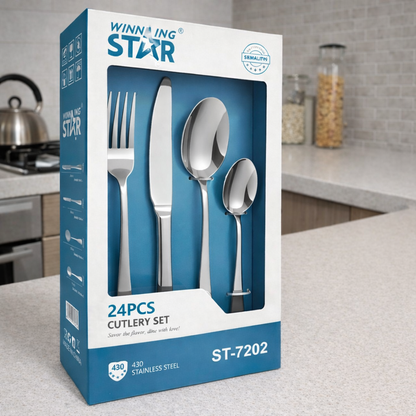 Прибор за јадење Winning Star ST-7202 24 парчиња