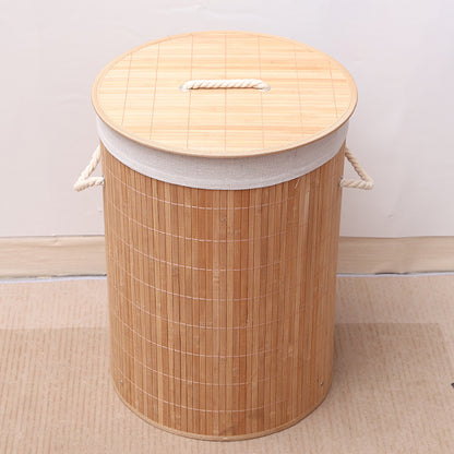 Корпа за алишта со капак Bamboo