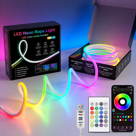 RGB-IC Неонска LED Трака 5М