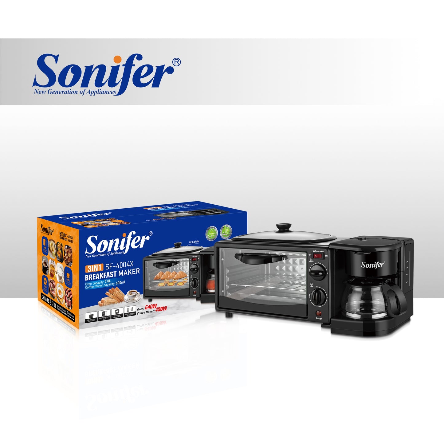 Апарат за подготовка на доручек Sonifer SF-4004