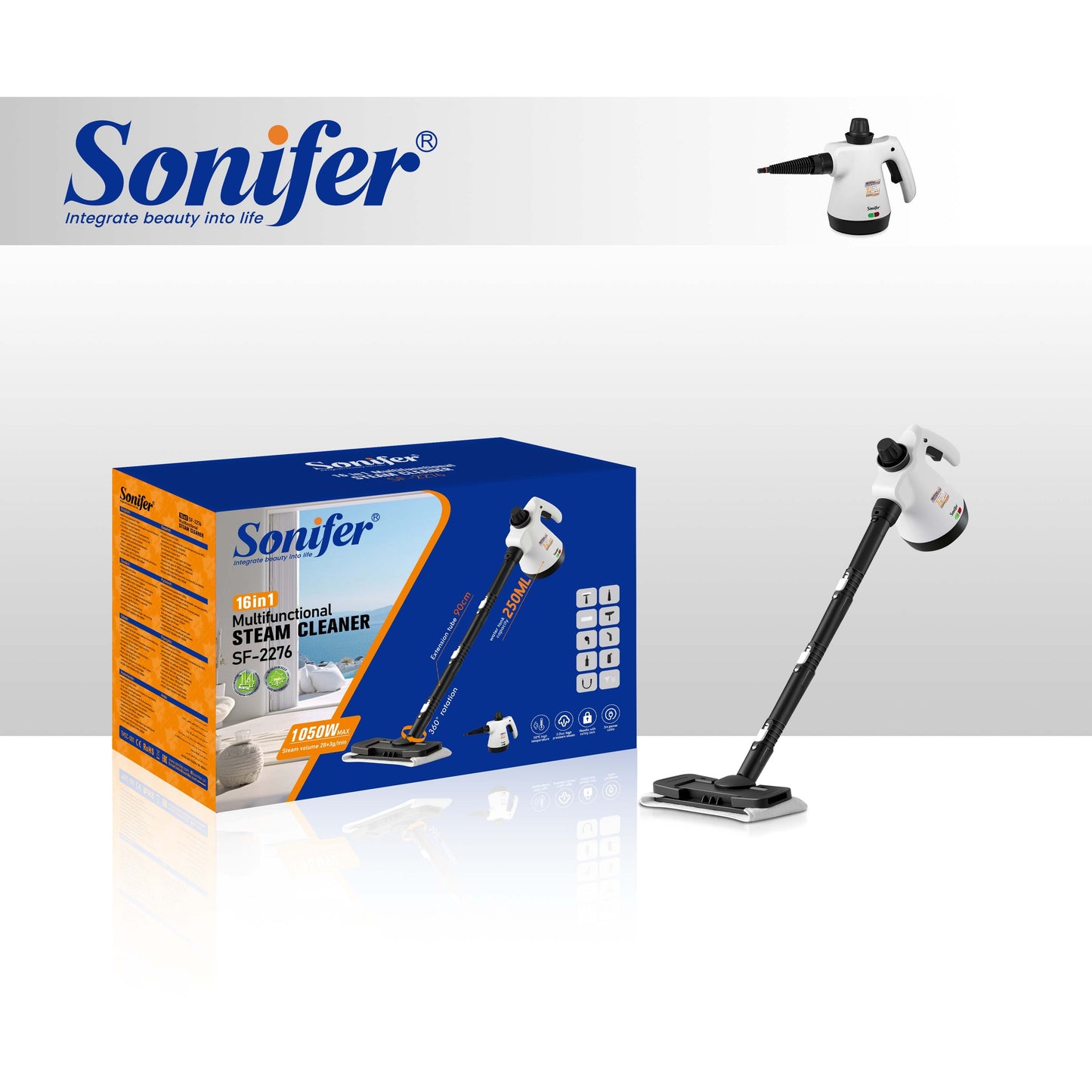 Чистач на пареа Sonifer SF-2276 16во1