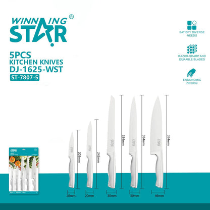 Сет кујнски ножеви Winning Star ST-7807-5