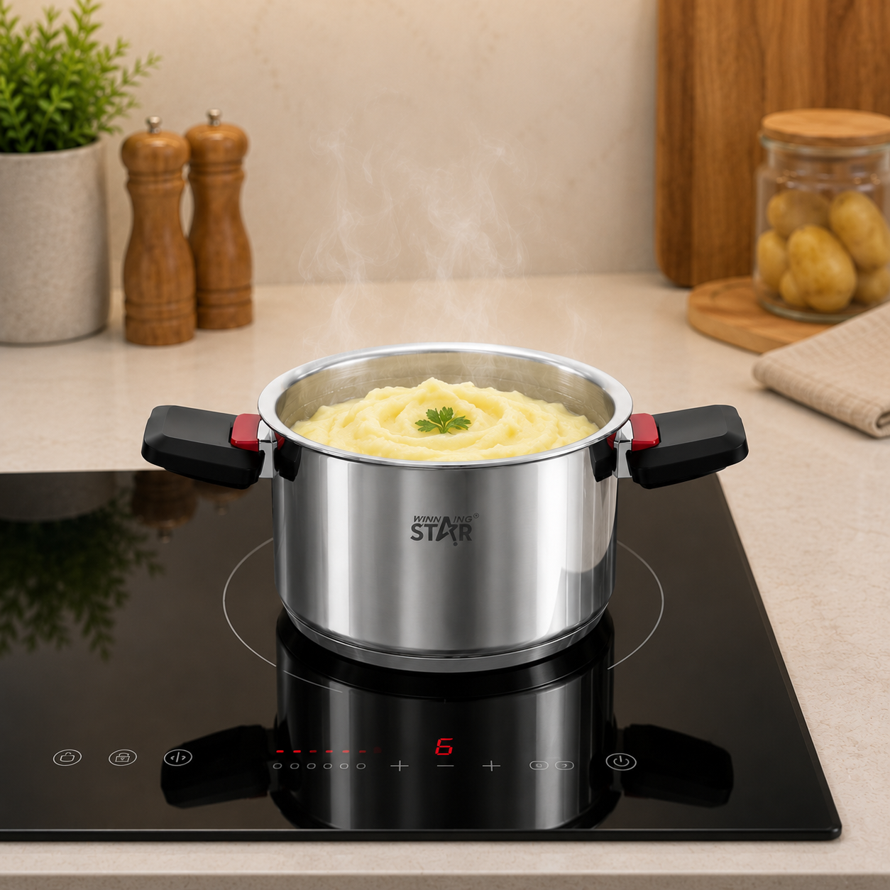 Сет лонци за готвење Winning Star ST-5219