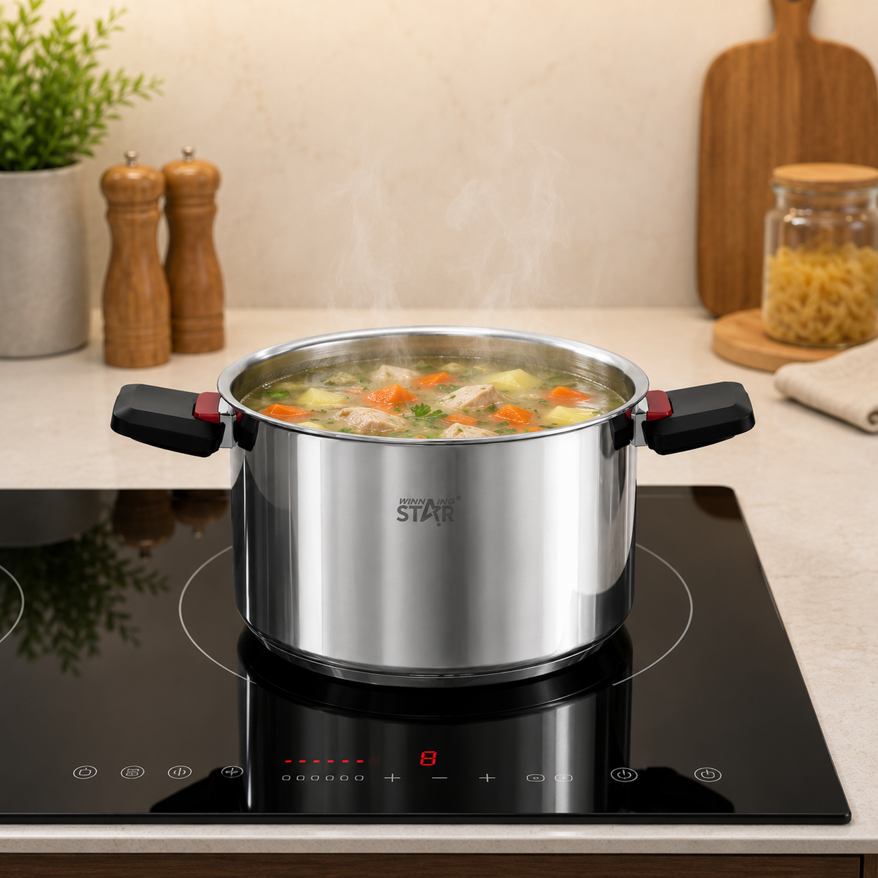 Сет лонци за готвење Winning Star ST-5219