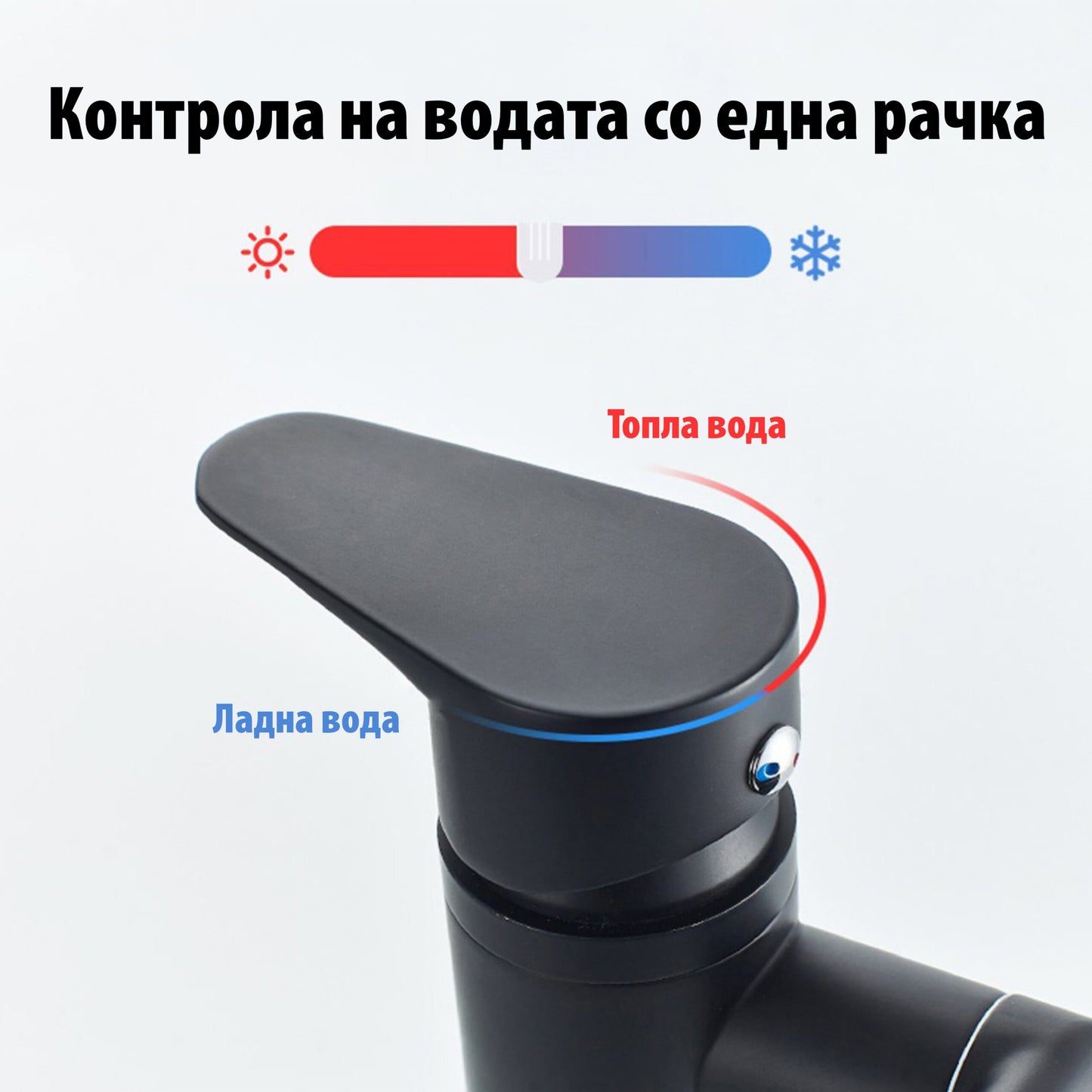 Чешма топла и ладна вода 360 степени