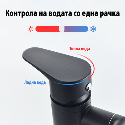 Чешма топла и ладна вода 360 степени