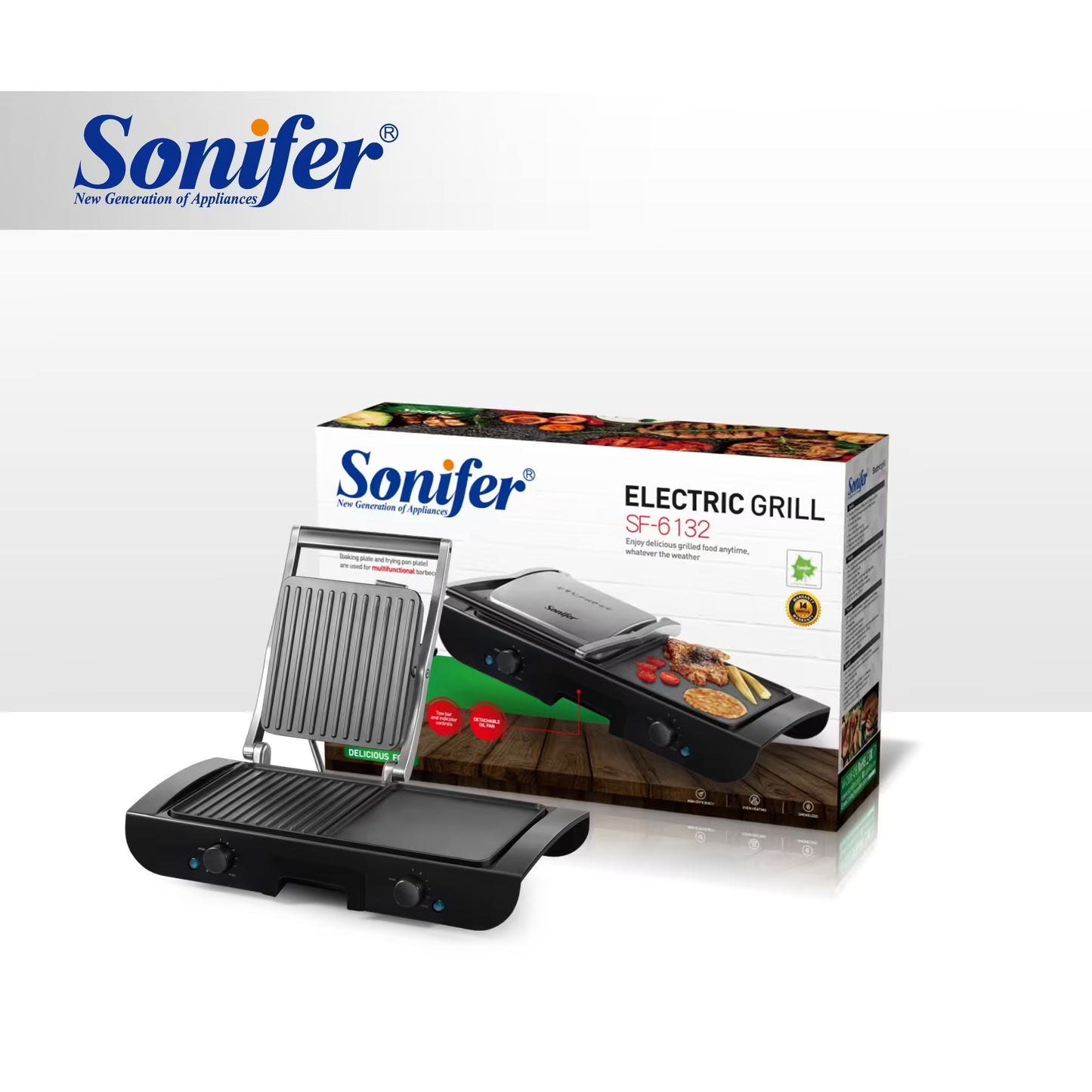 Електрична скара Sonifer SF-6132