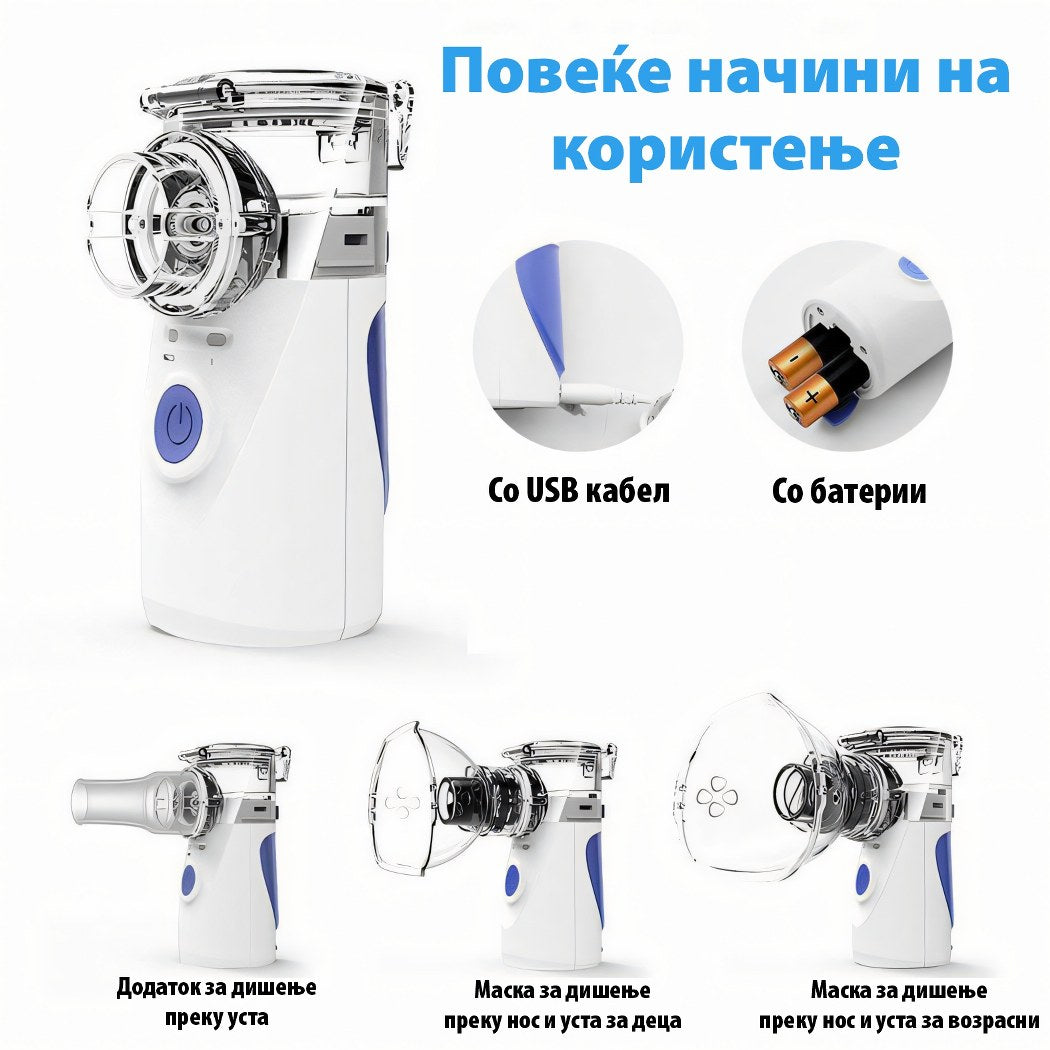 бесшумен инхалатор