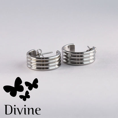 divine obetki timeless hoops