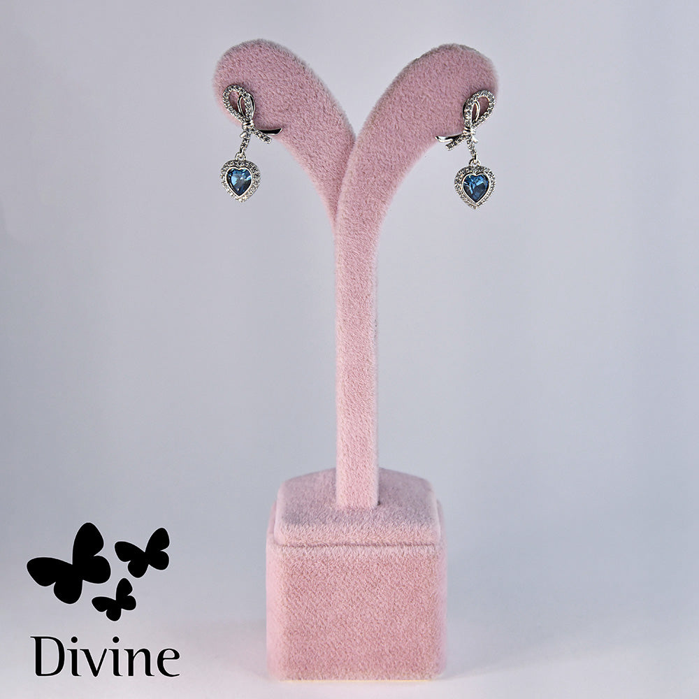 divine obetki hearts & bows elegance