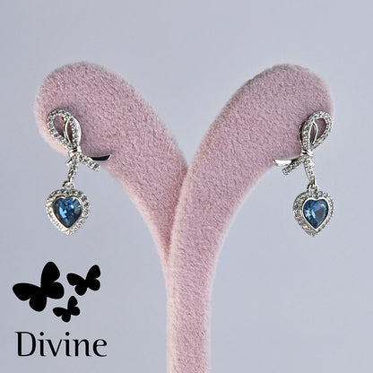divine obetki hearts & bows elegance