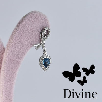 divine obetki hearts & bows elegance