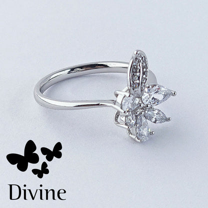 Divine Прстен “White Floral Elegance”