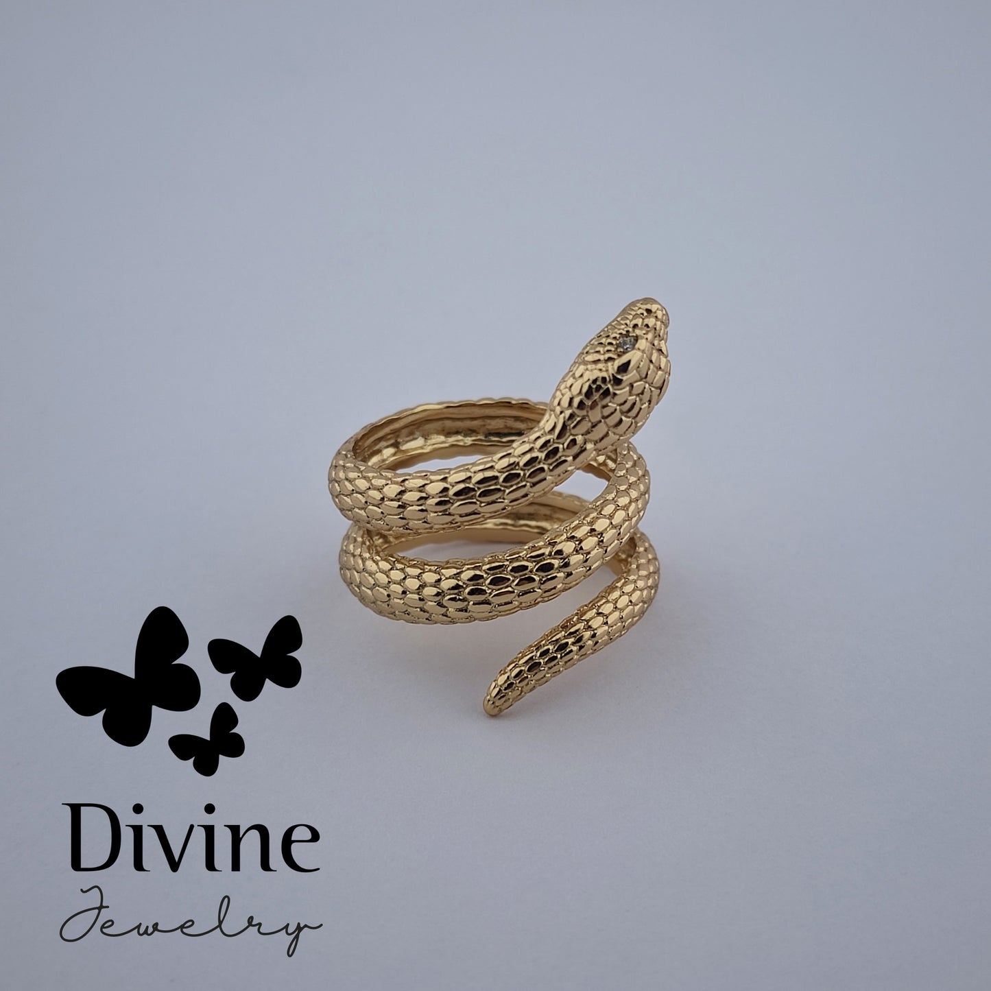 Divine Прстен “Snake Charm”