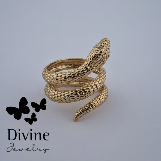 Divine Прстен “Snake Charm”