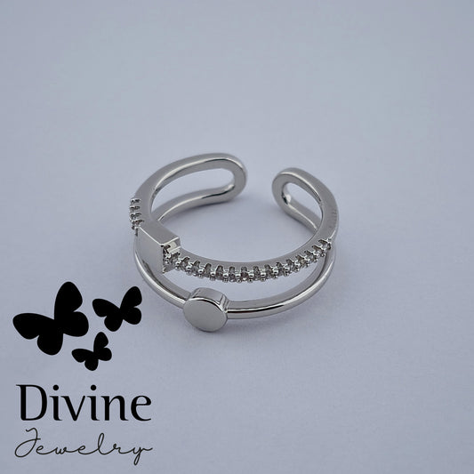 Divine Прстен “Crystal Orbit”